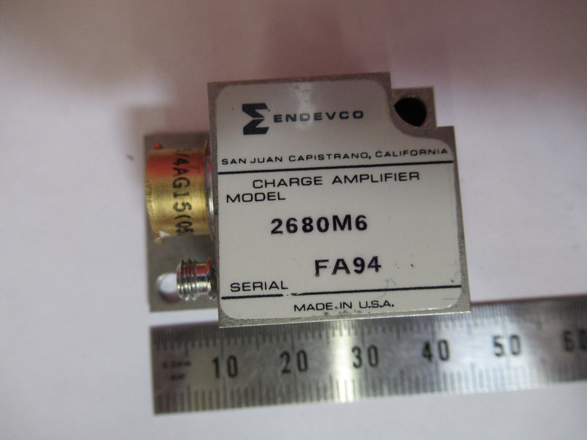 ENDEVCO 2680M6 AMPLIFIER AIRBORNE for ACCELEROMETER AS PICTURED X8-B-03
