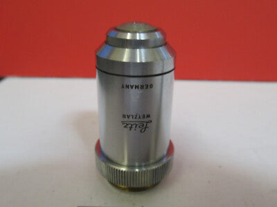 Ernst Leitz Wetzlar Objective 100X /170 Lens Microscope Part