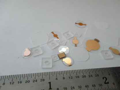 Lot Blank Piezoelectric Quartz Crystal X- Y- Yx-cut Piezo Sensor AS Pic