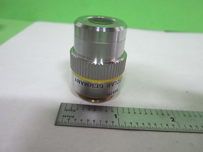 MICROSCOPE PART LEITZ GERMANY OBJECTIVE HL 10X INFINITY OPTICS AS IS BIN#S9-04
