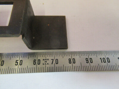 ANTIQUE BAUSCH LOMB BRASS STAGE MICROSCOPE PART AS PICTURED #P3-A-41