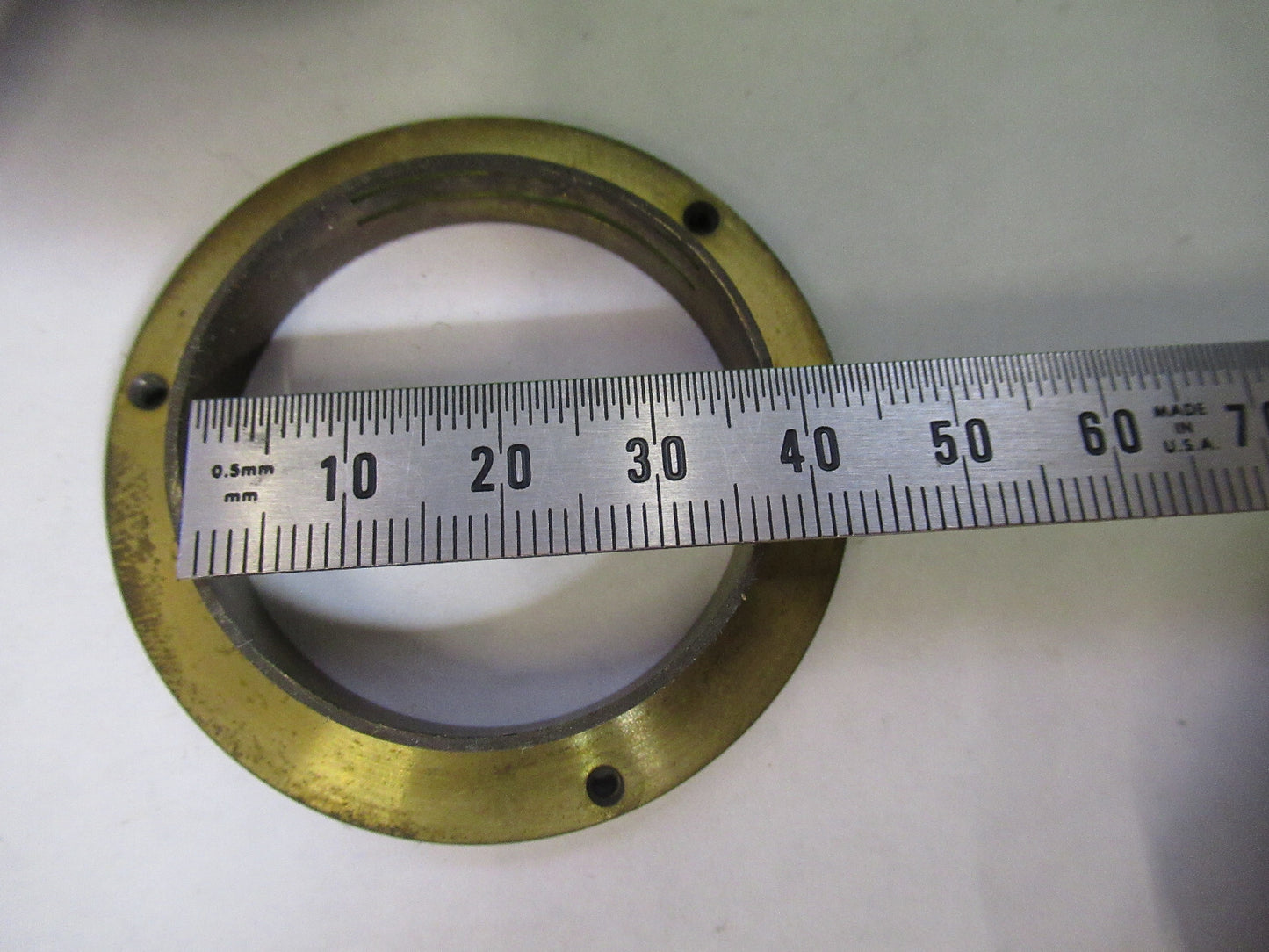 BAUSCH LOMB CONDENSER ASSEMBLY MICROSCOPE PART AS PICTURED X6-A-65