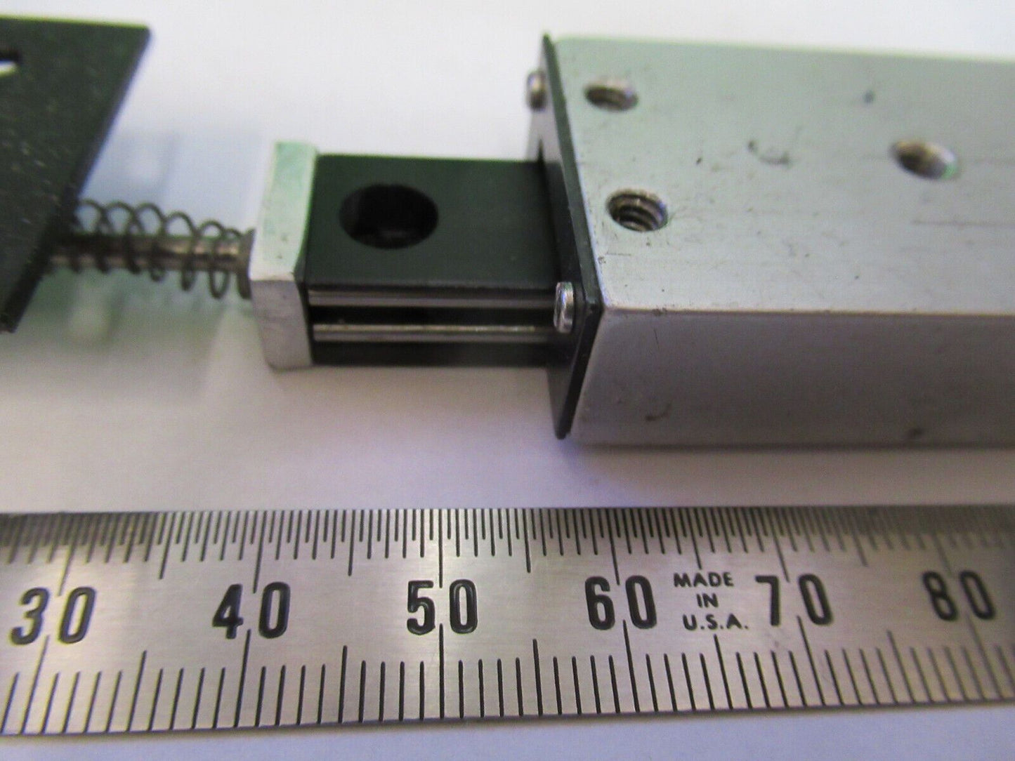 ASSEMBLY  DELTRON POSITIONING LINEAR STAGE BALL BEARING AS PICTURED #P8-B-19