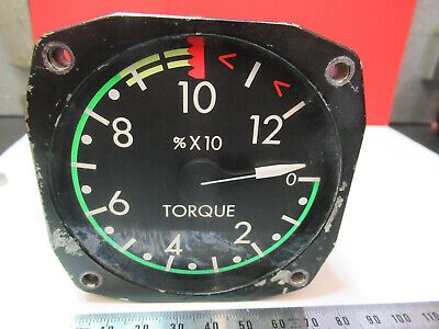 AIRCRAFT BELL INDICATOR TORQUEMETER 209-075-657-101 AS PICTURED &C1-A ...