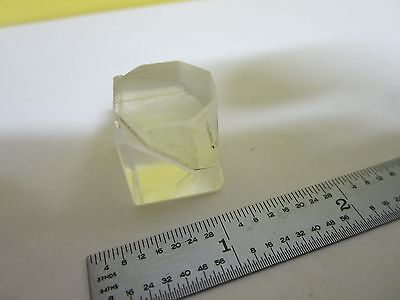 MICROSCOPE PART PRISM OPTICS AS IS BIN#U7-29