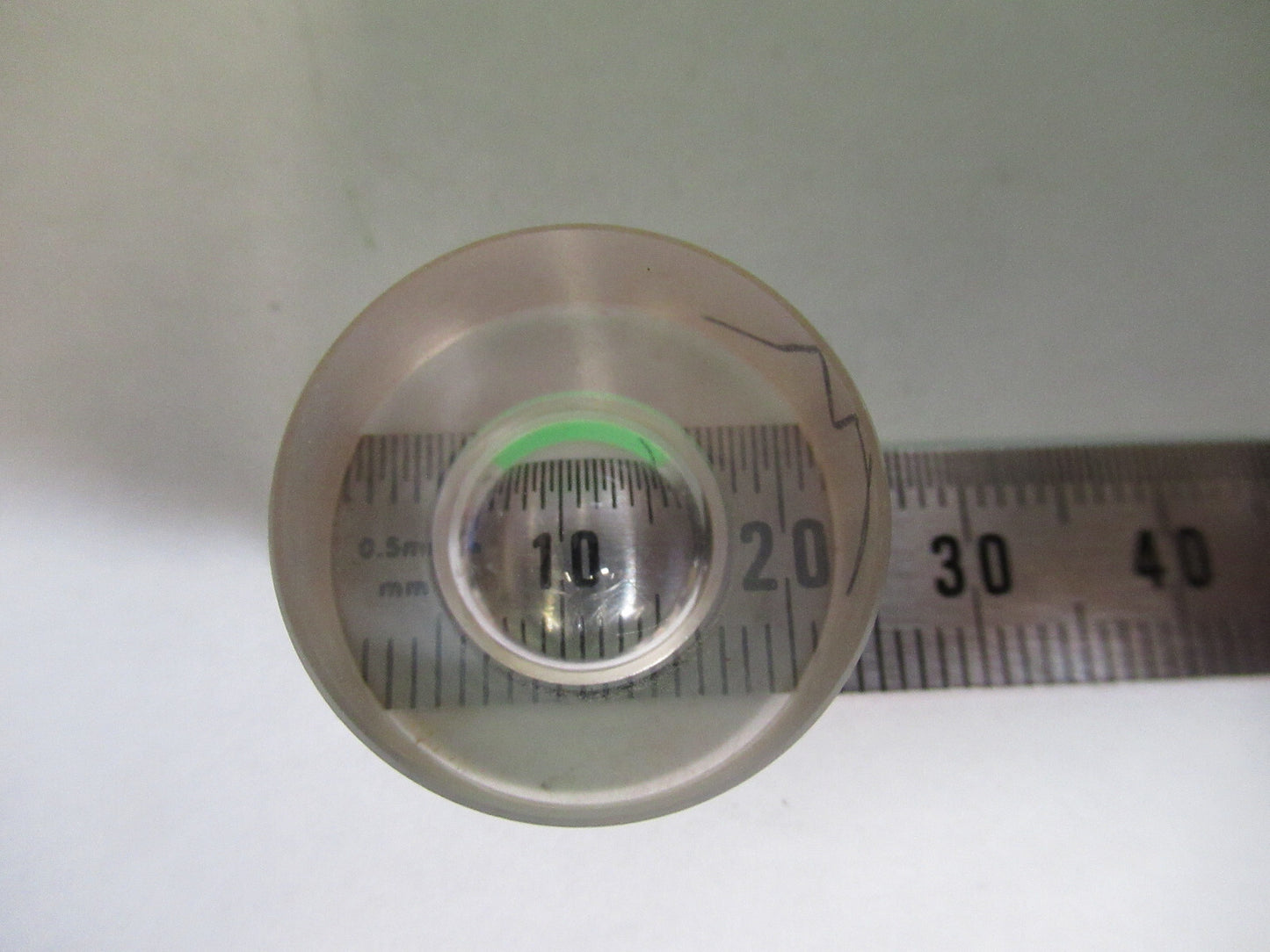 OPTICAL  WEIRD LENS PLANO CONCAVE TOOL GLASS OPTICS AS PICTURED S4-B-15