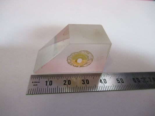 Bausch & Lomb Optics Glass Prism Microscope Part