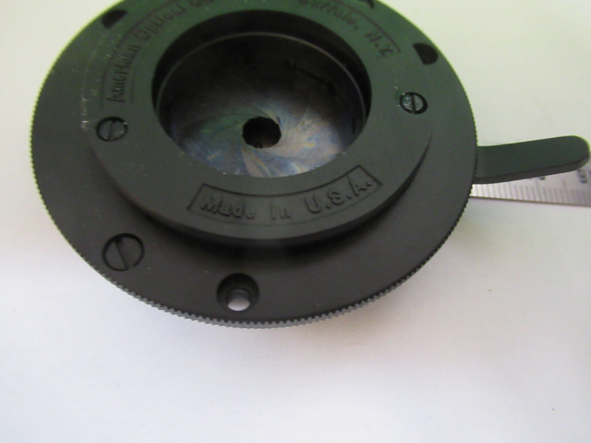 Vintage American Optical Co. American Diaphragm Iris Optics Microscope Part
