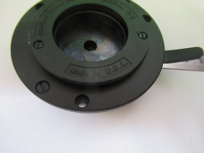 Vintage American Optical Co. American Diaphragm Iris Optics Microscope Part