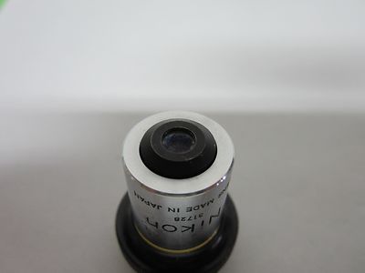 OPTISCHES MIKROSKOP TEIL Nikon Objektiv 10x OPTICS BIN#46-L-12