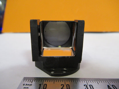 ANTIQUE BAUSCH LOMB PRISM HEAD OPTICS MICROSCOPE PART AS PICTURED 72-C-17