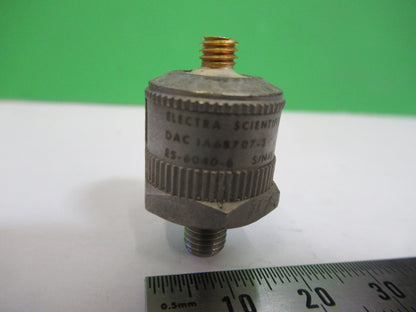 ELECTRA SCIENTIFIC ES 6040-6 ACCELEROMETER VIBRATION SENSOR AS PICTURED &W4-A-21