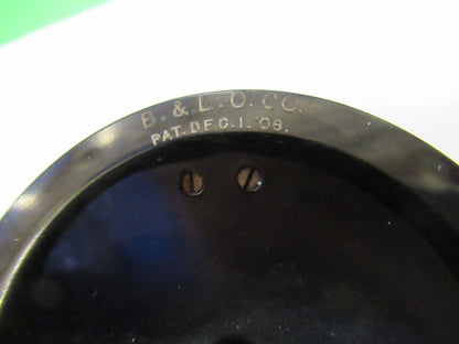 ANTIQUE BAUSCH LOMB NOSEPIECE ASSEMBLY MICROSCOPE PART OPTICS AS PICTURED S1-B10
