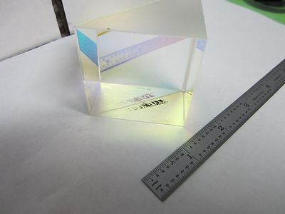 OPTICAL LARGE BEAM SPLITTER LASER OPTICS BIN#L6-14