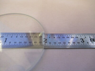 OPTICAL PLANO GLASS ROUND PLATE OPTICS AS PICTURED &3K-A-15