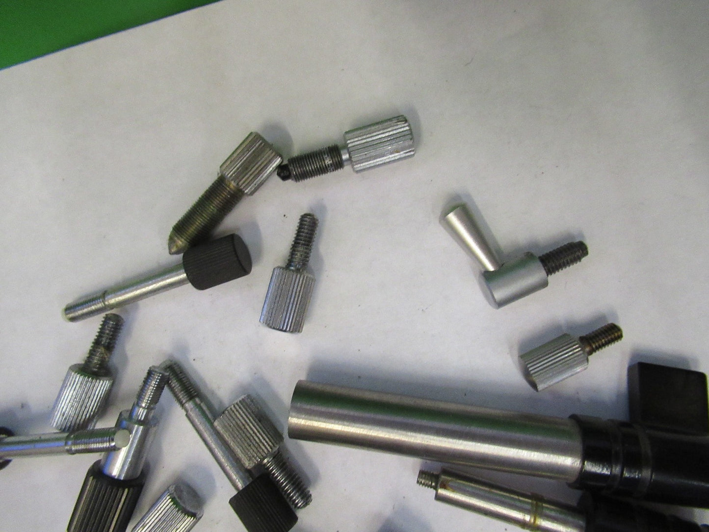 ASSORTED LOT SPECIALTY SCREWS WILD AUS JENA OLYMPUS ETC MICROSCOPE PART T2-A-70