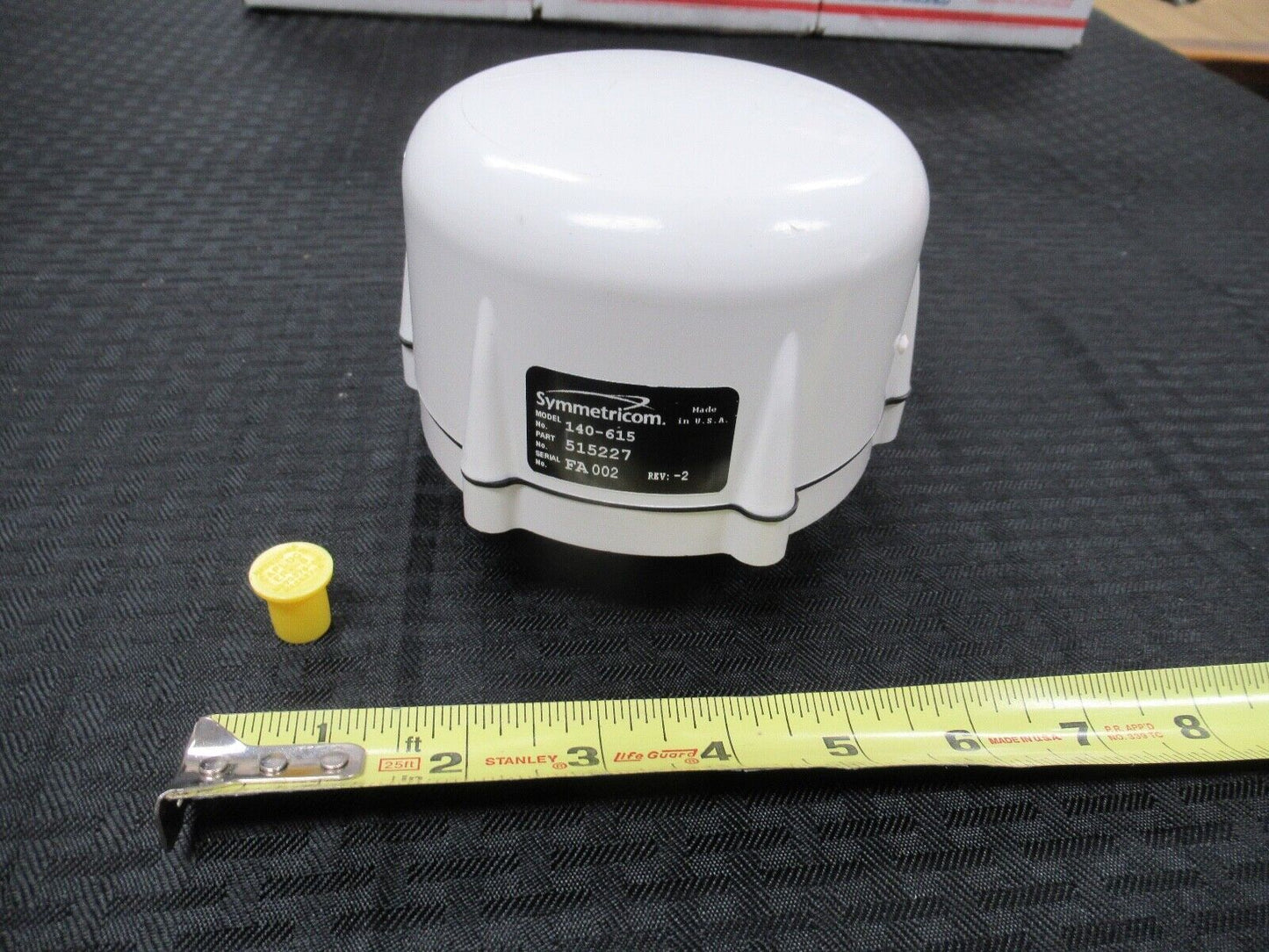 SYMMETRICOM GPS ANTENNA 140-615 for FREQUENCY STANDARD TIME BASE AS PICTURED &G6