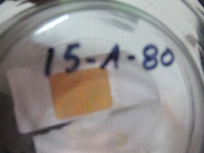 OPTISCHES FLACHES FUSED SILICA ZYGO 3" DIA BEAM SPT LASEROPTIK WIE ABGEBILDET #15-A-80