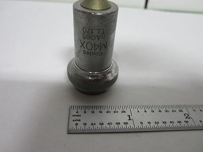 Optical Microscope Part Unitron Objective M40X [dirty] Optics