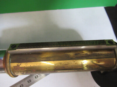 Antique Brass Tubus + Nosepiece Ernst Leitz Microscope Part
