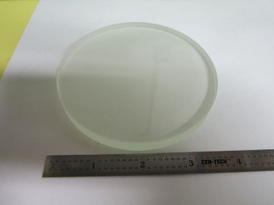 Optical Large Window Polished + Dull Frosted Side Laser Optics