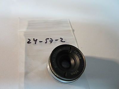 MIKROSKOPTEIL OBJEKTIV BAUSCH LOMB MICRO TESSAR 32 mm OPTICS BIN#24-57-2