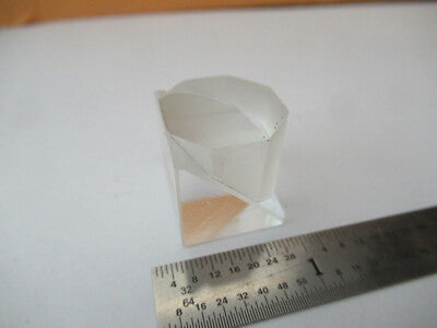 OPTICAL  GLASS PRISM ASSEMBLY LASER OPTICS AS PICTURED F2-A-252
