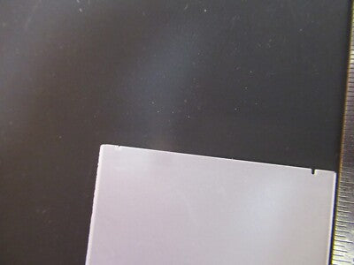 QUARTZ PLATE SINGLE CRYSTAL X-CUT PIEZOELECTRIC BLANK AS PICTURED &3K-A-97