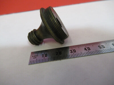 Antique Brass Nachet Objective France Microscope Part