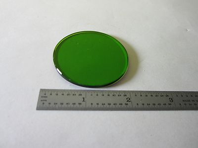 Microscope Part Ernst Leitz Germany Green Glass Filter Optics
