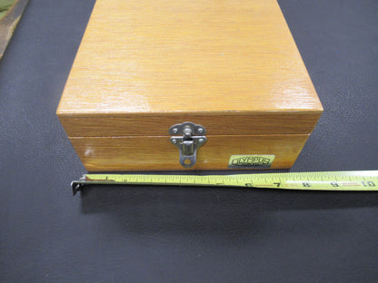 Olympus Japan Antique Empty Wood Box Microscope Part
