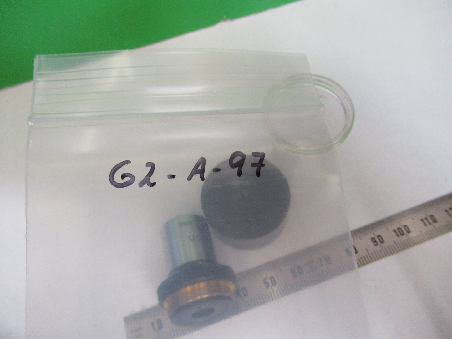 NIKON JAPAN OBJECTIVE  10X LENS OPTICS MICROSCOPE PART AS PICTURED &G2-A-97