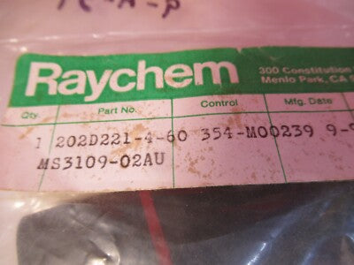 Raychem 202D221-4-60 MS3109-02AU Shrink Tubing Boot