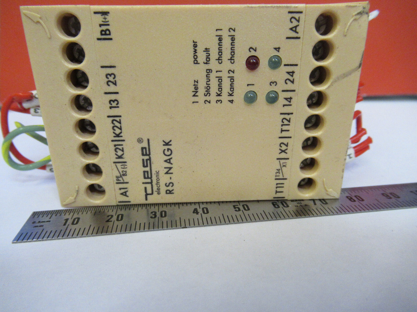 TIESE ELECTRONIC RS-NAGK 24V GERMANY AS PICTURED Q5-B-49