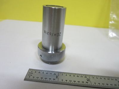 Microscope Objective 20X Ernst Leitz Germany [chip] Optics AS IS