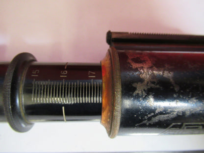 Antique Brass Spencer Lens Co. Tubus + Nosepiece Microscope Part