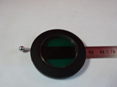 Nikon Japan Green Glass Filter Optical Microscope Part Optics