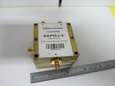 MINI CIRCUITS ZAPDJ-2 POWER SPLITTER 2GHz RF MICROWAVE FREQUENCY AS IS BIN#J4-33