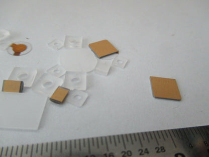 LOT BLANK PIEZOELECTRIC QUARTZ CRYSTAL X- Y- YX-CUT PIEZO SENSOR AS PIC #F5-A-61