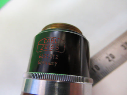 ZEISS OBJECTIVE POL 2.5X /160 POLARIZATION MICROSCOPE PART AS PICTURED X9-B-42