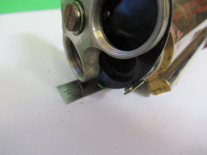Antique Microscope Part Ernst Leitz Germany Brass Tubus Nosepiece