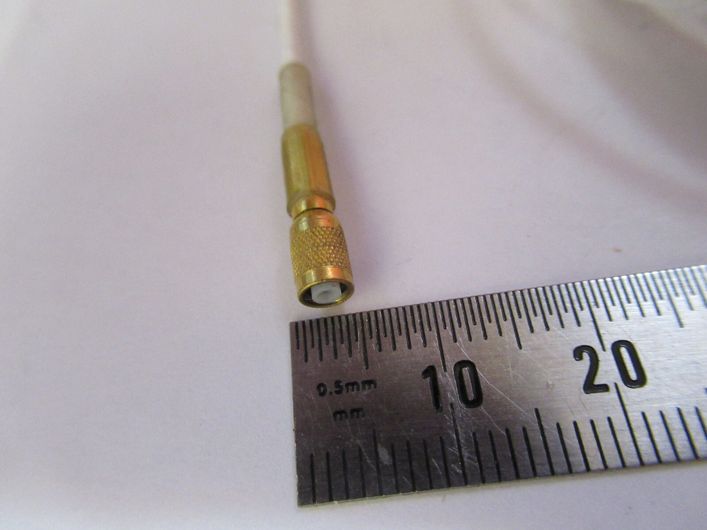 ACCELEROMETER CABLE LOW NOISE BNC to 5-44 connector  10FT AS PICTURED S3-B-78