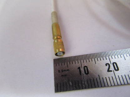 ACCELEROMETER CABLE LOW NOISE BNC to 5-44 connector  10FT AS PICTURED S3-B-78