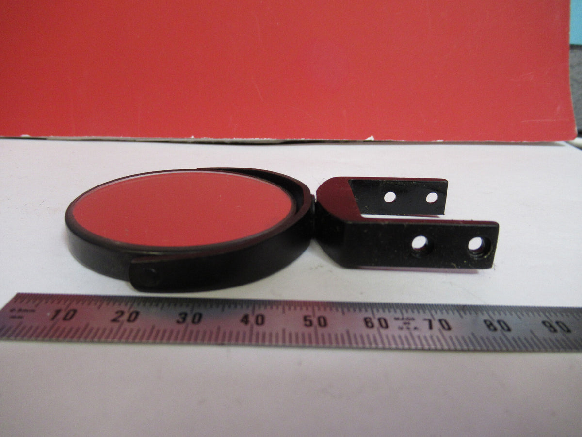 ANTIQUE AO SPENCER MIRROR ASSEMBLY OPTICS MICROSCOPE PART AS PICTURED S4-B-73