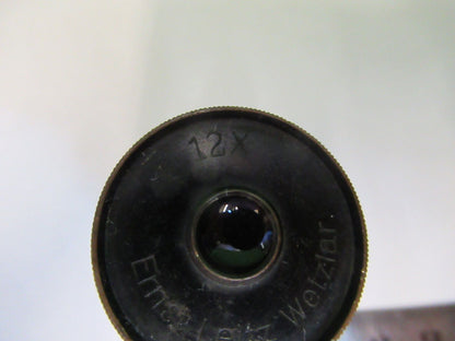 ANTIKES ERNST LEITZ 12X OKULAR-OKROSKOPTEIL WIE ABGEBILDET &amp;Z1-A-230