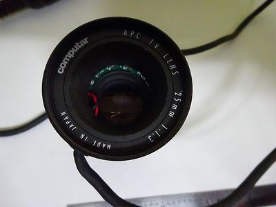 MIKROSKOPTEIL OPTISCHER COMPUTAR 25-mm-TV-OBJEKTIV KAMERAOPTIK WIE BESEHEN BIN#P7-13