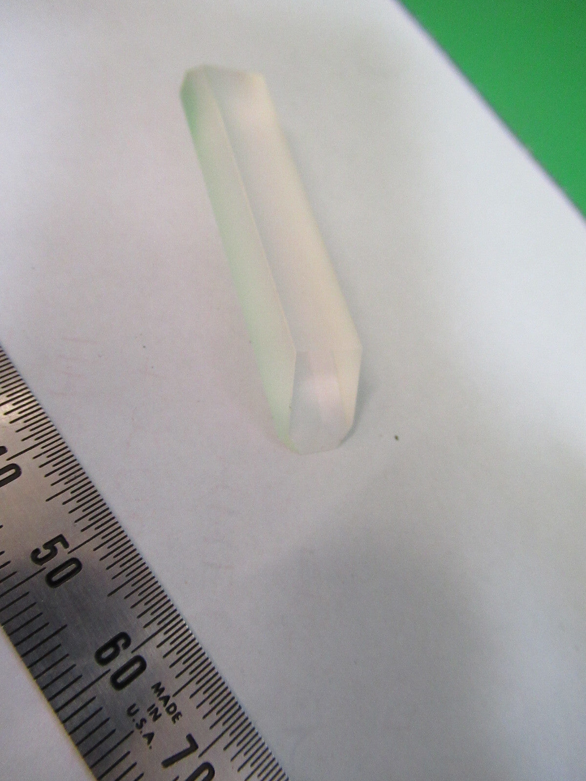 OPTICAL  MIL SPEC GLASS PRISM OPTICS AS PICTURED  #Z5-A-53