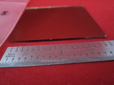 OPTICAL FILTER COATED LASER OPTICS #4-145 BIN#4