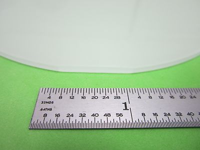 OPTICAL EDMUND SCIENTIFIC OPAL GLASS [chip on edge] LASER OPTICS BIN#R1-26