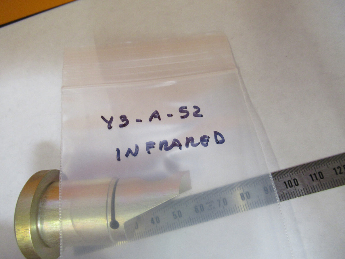 BARNES INFRARED BEAM SPLITTER OPTICS MICROSCOPE PART AS PICTURED Y3-A-52